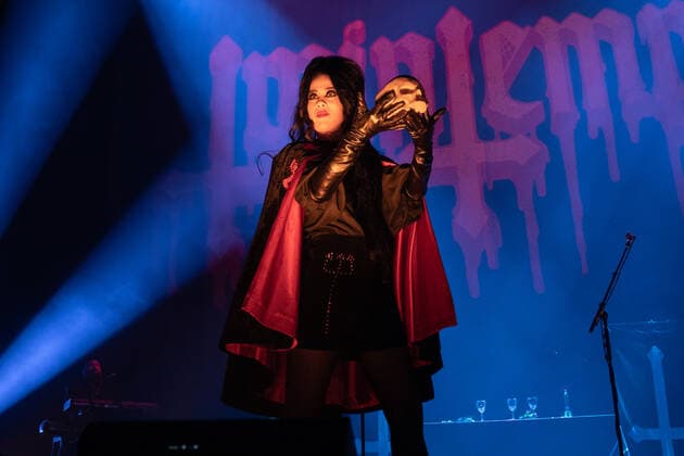 Twin Temple Support-Act auf der Ghost Imperatour Europe 2022 23.04.2022 Ghost mit der Imperatour Europe 2022 Tour in der Festhalle Frankfurt. Als Support-Acts sind in Europa Uncle Acid & The Dead Beats und Twin Temple dabei. Frankfurt Festhalle Hessen