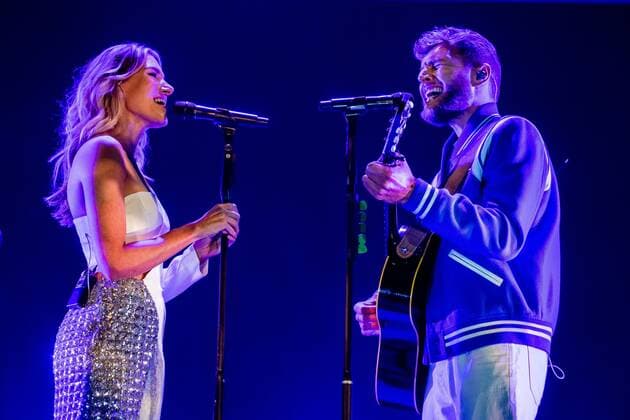 2022-04-23 19:47:55 AMSTERDAM - Suzan and Freek during a concert in the Ziggo Dome. The musicians from Achterhoek will perform in this concert hall for the first time with their own show. ANP KIPPA PAUL BERGEN netherlands out - belgium out