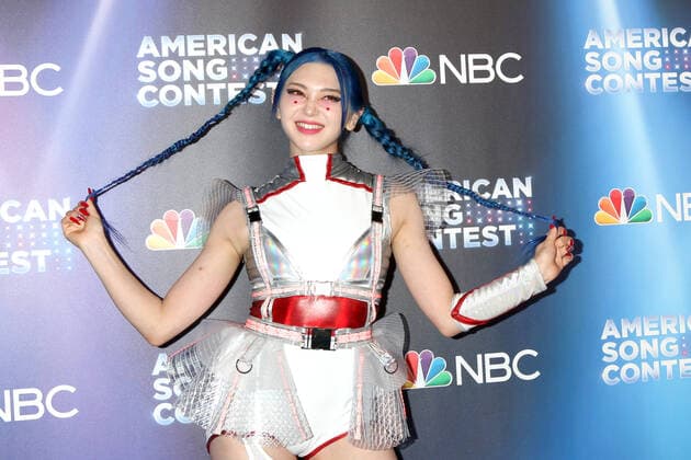 April 25, 2022, Universal City, CA, USA: LOS ANGELES - APR 25: AleXa at the AmericaÃ¢â‚¬â ¢s Song Contest Semi-finals Red Carpet at Universal Studios on April 25, 2022 in Universal City, CA Universal City USA - ZUMAb170 20220425_zap_b170_080 Copyright: xKayxBlakex