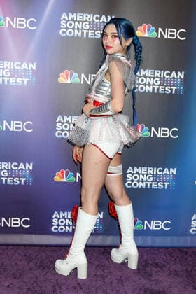 April 25, 2022, Universal City, CA, USA: LOS ANGELES - APR 25: AleXa at the America™s Song Contest Semi-finals Red Carpet at Universal Studios on April 25, 2022 in Universal City, CA Universal City USA - ZUMAb170 20220425_zap_b170_097 Copyright: xKayxBlakex