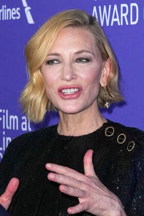 Die Chaplin-Award-Preisträgerin Cate Blanchett bei der 47. Chaplin Award Gala in der Alice Tully Hall im Lincoln Center. New York, 25.04.2022