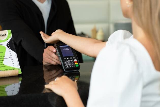 EXCLUSIVE VIDEO AVAILABLE: CONTACT INFO@COVERMG.COM The future of wireless payments is here - as tech enthusiasts can now get a chip implanted under their skin that means they can order drinks or complete the weekly shop with just a swipe of their hand. British-Polish firm Walletmor offers to implant the chips beneath the skin in customers? hands for as little as â?¬199. It weighs less than a gram, is little bigger than a grain of rice - and is comprised of a tiny secure microchip and an antenna encased in a biopolymer. Founder and chief executive Wojtek Paprota says: We are the first and only company on Earth that has designed payment implants that are fully biosafe, fully secure, and globally available. The difference between Copyright: xx 51454128 EDITORIAL USE ONLY. NOT FOR USE BY NEWSPAPERS BASED IN THE UK.