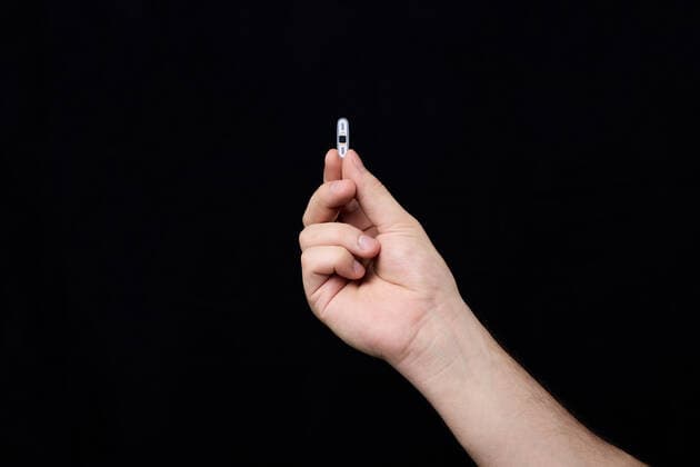 EXCLUSIVE VIDEO AVAILABLE: CONTACT INFO@COVERMG.COM The future of wireless payments is here - as tech enthusiasts can now get a chip implanted under their skin that means they can order drinks or complete the weekly shop with just a swipe of their hand. British-Polish firm Walletmor offers to implant the chips beneath the skin in customers? hands for as little as â?¬199. It weighs less than a gram, is little bigger than a grain of rice - and is comprised of a tiny secure microchip and an antenna encased in a biopolymer. Founder and chief executive Wojtek Paprota says: We are the first and only company on Earth that has designed payment implants that are fully biosafe, fully secure, and globally available. The difference between Copyright: xx 51454122 EDITORIAL USE ONLY. NOT FOR USE BY NEWSPAPERS BASED IN THE UK.