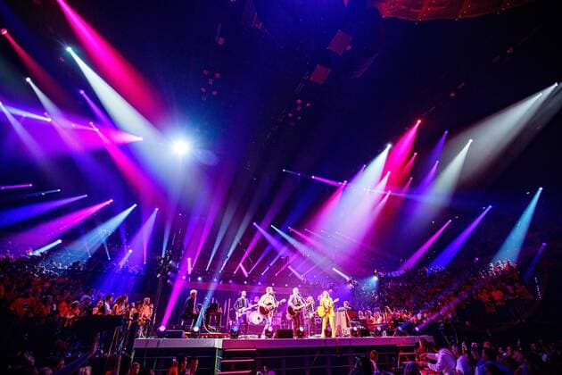 2022-04-26 20:24:27 ROTTERDAM - XXX during the first show of De Vrienden van Amstel LIVE 2022. ANP KIPPA LEVIN DEN BOER netherlands out - belgium out