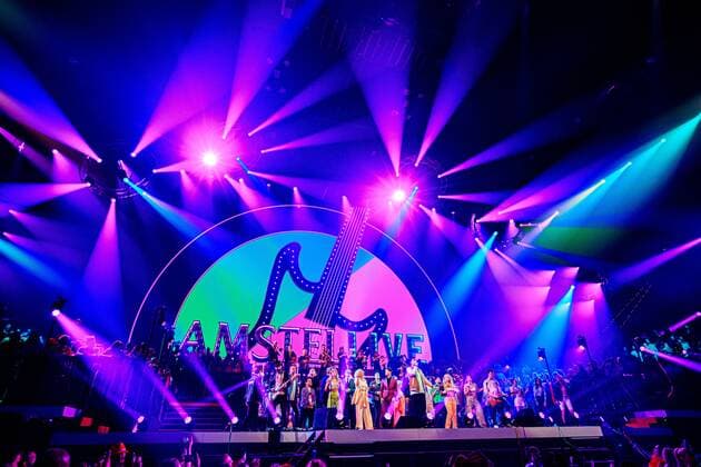 2022-04-26 20:49:48 ROTTERDAM - Various artists during the first show of De Vrienden van Amstel LIVE 2022. ANP KIPPA LEVIN DEN BOER netherlands out - belgium out