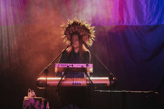April 27, 2022, Wroclaw, Wroclaw, Poland: We ll beat them with music is the slogan of the FreeUkraine tour, in which two Ukrainian-Polish bands Troye Zillia and Dagadana take part. The concerts took place on April 26, 2022 in Wroclaw club A2 in the photo: Dagadana Wroclaw Poland - ZUMAz123 20220427_zip_z123_016 Copyright: xKrzysztofxZatyckix