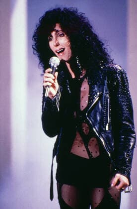 Cher, zeitlose amerikanische Sängerin, Schauspielerin und Songschreiberin, bei einem Auftritt in Hamburg, Deutschland um 1991. Copyright: HartwigxValdmanis Nur redaktionelle Nutzung. Editorial usage only. UnitedArchivesVAL_720000565