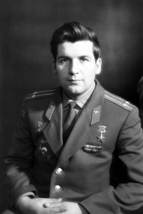 Cosmonaut Pyotr Klimuk 623316 01.01.1974 Soviet pilot-cosmonaut, Hero of the Soviet Union Lieutenant Colonel Pyotr Klimuk. Vasily Sputnik Moscow Russia  Copyright: xVasilyx