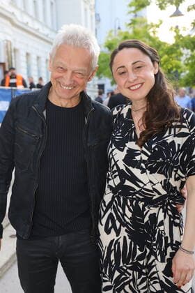 Amadeus Austrian Music Award 2022 Wien, Volkstheater, 29. 04. 2022 Boris BUKOWSKI mit Frau