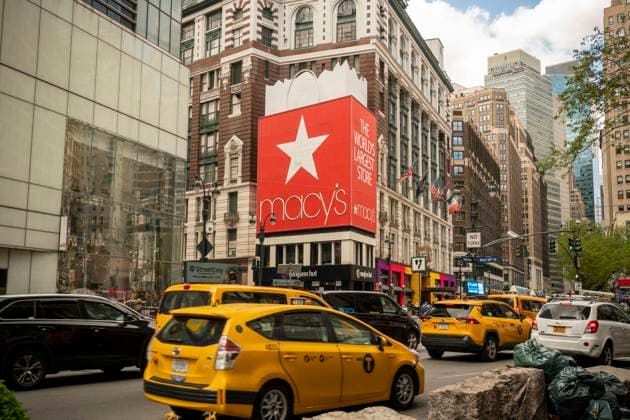 Macy™s Herald Square in New York Macy™s department store in busy Herald Square in New York on Wednesday, April 27, 2022. (  RichardxB.xLevine