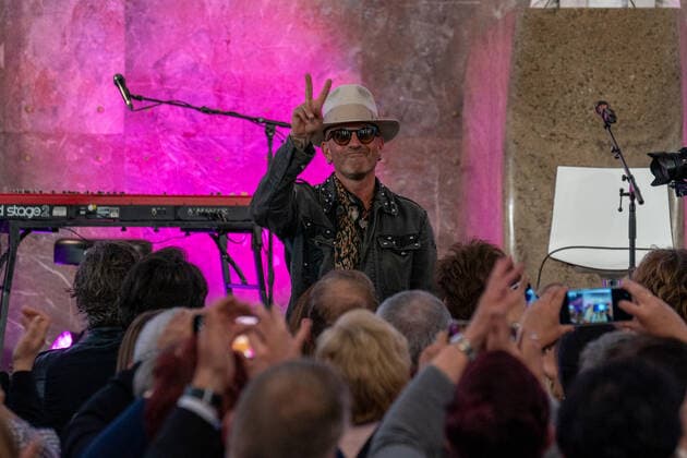 Peter Maffay und Band mit Frankfurter Musikpreis ausgezeichnet. 29.04.2022 In der Paulskirche in Frankfurt am Main wurde Peter Maffay und Band mit dem Frankfurter Musikpreis ausgezeichnet. Frankfurt Paulskirche Hessen