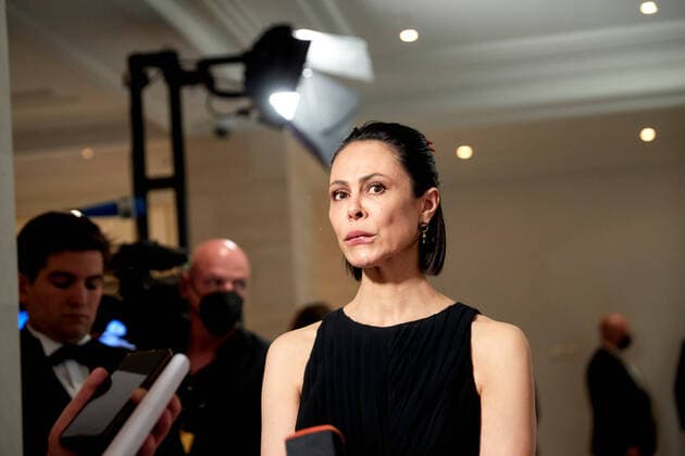 Bilder des Jahres 2022, Entertainment 04 April Entertainment Themen der Woche KW17 Entertainment Bilder des Tages Bundespresseball im Hotel Adlon in Berlin Natalia Klitschko auf dem roten Teppich beim Bundespresseball im Hotel Adlon Kempinski in Berlin. *** Federal Press Ball at the Hotel Adlon in Berlin Natalia Klitschko on the red carpet at the Federal Press Ball at the Hotel Adlon Kempinski in Berlin Copyright: xEventpressxGolejewskix
