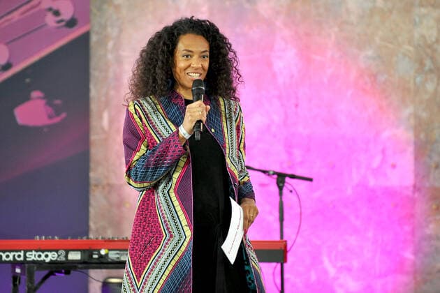 Frankfurter Musikpreis. Anne Chebu anläßlich der Verleihung des Frankfurter Musikpreises am 29.04.2022 in der Paulskirche, Frankfurt am Main. 20220429MWI11719