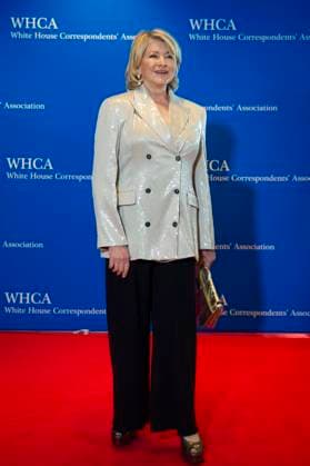April 30, 2022, Washington, District of Columbia, USA: Martha Stewart arrives for the 2022 White House Correspondents Association Annual Dinner at the Washington Hilton Hotel on Saturday, April 30, 2022. This is the first time since 2019 that the WHCA has held its annual dinner due to the COVID-19 pandemic Washington USA - ZUMAs152 20220430_zaa_s152_174 Copyright: xRodxLamkeyx