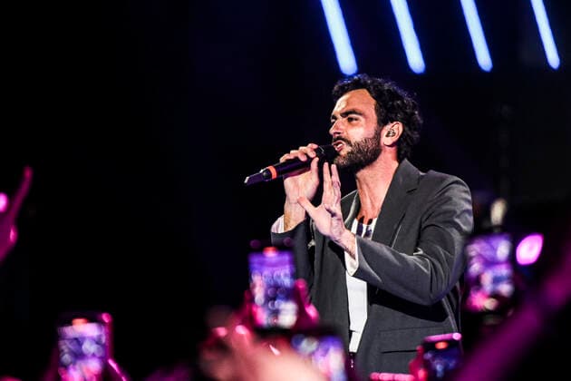 May 1st in Piazza San Giovanni Musical Marathon Concert in Rome 1° Maggio 2022 Piazza San Giovanni a Roma. Marco Mengoni. May 1st in Piazza San Giovanni. Musical Marathon Concert. Rome. 1 5 2022 Rome Lazio Italy Copyright: DanielaxFranceschelli