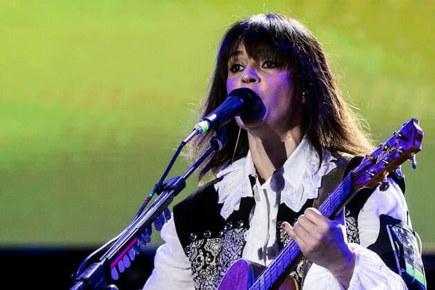 May 1, 2022, Roma, Italia: Italian singer Carmen Consoli performs on stage during the traditional May Day Concert at San Giovanni Square in Rome, Italy, 01 May 2022. ANSA ANGELO CARCONI Roma Italia  - ZUMAa110 20220501_zaf_a110_049 Copyright: xAngeloxCarconix