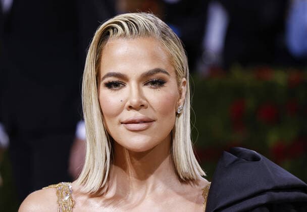 Khloe Kardashian arrives on the red carpet for The Met Gala at The Metropolitan Museum of Art celebrating the Costume Institute opening of In America: An Anthology of Fashion in New York City on Monday, May 2, 2022.  NYP20220502247 JOHNxANGELILLO