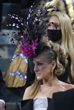 NEW YORK, NEW YORK - MAY 02: Sarah Jessica Parker at The 2022 Met Gala Celebrating In America: An Anthology of Fashion at The Metropolitan Museum of Art on May 02, 2022 in New York City. Copyright: xRWx