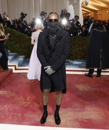 Future arrives on the red carpet for The Met Gala at The Metropolitan Museum of Art celebrating the Costume Institute opening of In America: An Anthology of Fashion in New York City on Monday, May 2, 2022.  NYP20220502287 JOHNxANGELILLO