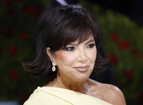 Kris Jenner arrives on the red carpet for The Met Gala at The Metropolitan Museum of Art celebrating the Costume Institute opening of In America: An Anthology of Fashion in New York City on Monday, May 2, 2022.  NYP20220502302 JOHNxANGELILLO