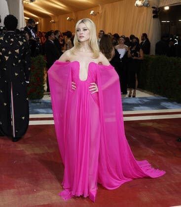 Nicola Peltz arrives on the red carpet for The Met Gala at The Metropolitan Museum of Art celebrating the Costume Institute opening of In America: An Anthology of Fashion in New York City on Monday, May 2, 2022.  NYP20220502271 JOHNxANGELILLO