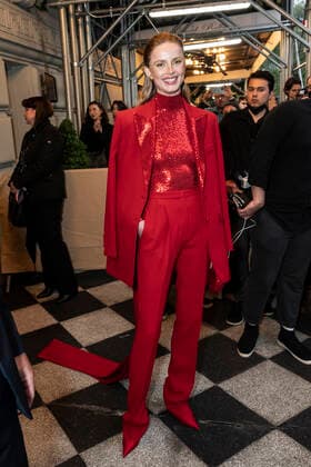 NY: Met Gala 2022 departures from The Pierre hotel Rianne Van Rompaey wearing dress by Michael Kors departs The Pierre Hotel for the 2022 Met Gala on a theme In America: An Anthology of Fashion with dress code calls for gilded glamour New York New York United States Copyright: LevxRadin