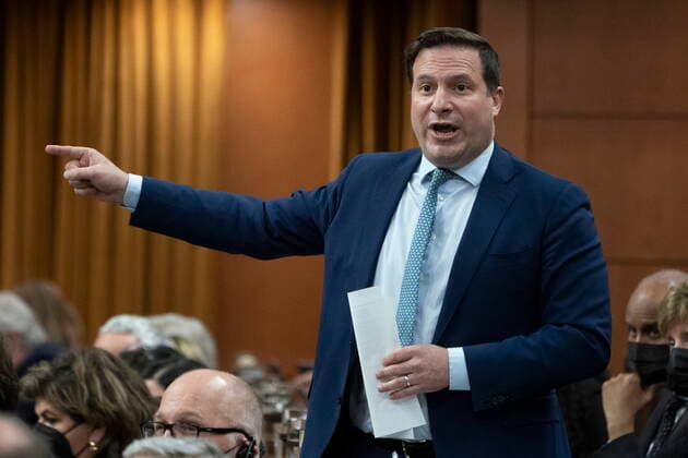 May 3, 2022, Ottawa, ON, Canada: Public Safety Minister Marco Mendicino rises during Question Period, Tuesday, May 3, 2022 in Ottawa. Ottawa Canada  - ZUMAc35_ 20220503_zaf_c35_116 Copyright: xAdrianxWyldx