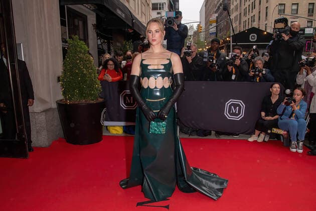 May 2, 2022, New York, United States: NEW YORK, NEW YORK - MAY 02: Tommy Dorfman departs The Mark Hotel for 2022 Met Gala on May 02, 2022 in New York City. New York United States - ZUMAs197 20220502_zaa_s197_370 Copyright: xRonxAdarx
