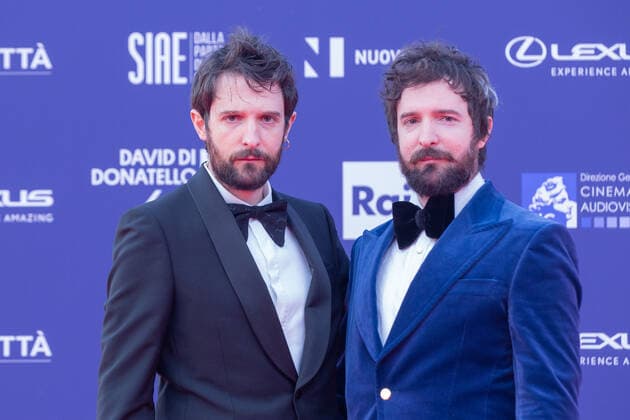 Verleihung des David di Donatello-Preises 2022 in Rom Italy: Red Carpet of David di Donatello 2022 Awards ceremony Damiano and Fabio D Innocenzo attend the red carpet of David di Donatello 2022 awards ceremony in Rome Rome Italy Copyright: MatteoxNardone