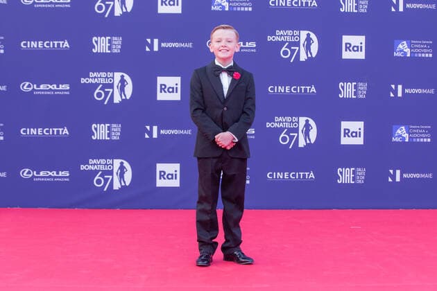 Verleihung des David di Donatello-Preises 2022 in Rom Italy: Red Carpet of David di Donatello 2022 Awards ceremony Jude Hill attends the red carpet of David di Donatello 2022 awards ceremony in Rome Rome Italy Copyright: MatteoxNardone