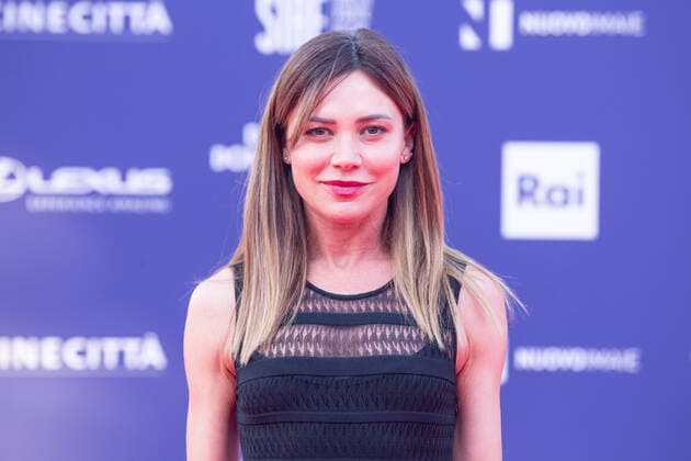 Verleihung des David di Donatello-Preises 2022 in Rom Italy: Red Carpet of David di Donatello 2022 Awards ceremony Camilla Ferranti attends the red carpet of David di Donatello 2022 awards ceremony in Rome Rome Italy Copyright: MatteoxNardone