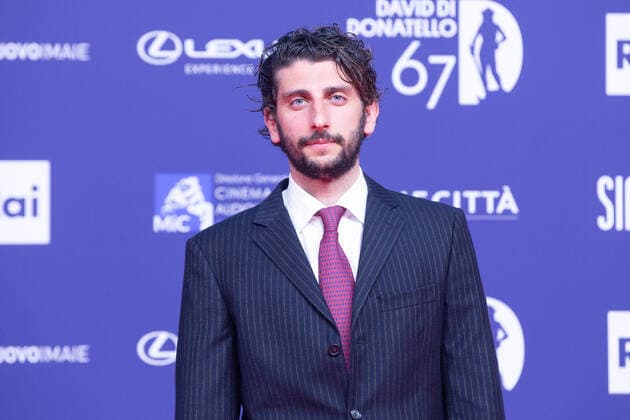 Verleihung des David di Donatello-Preises 2022 in Rom Italy: Red Carpet of David di Donatello 2022 Awards ceremony Pietro Castellitto attends the red carpet of David di Donatello 2022 awards ceremony in Rome Rome Italy Copyright: MatteoxNardone