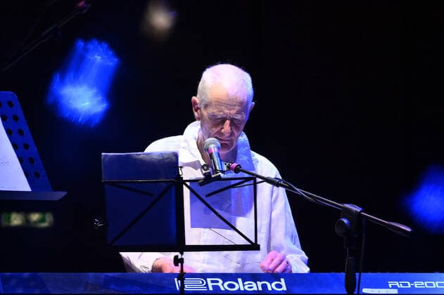 May 3, 2022, Roma, Italy: Peter Hammill during the concert of the Van Der Graaf Generator, at Auditorium Parco della Musica, 3th May, Rome, Italy. Roma Italy Copyright: xDomenicoxCippitellix