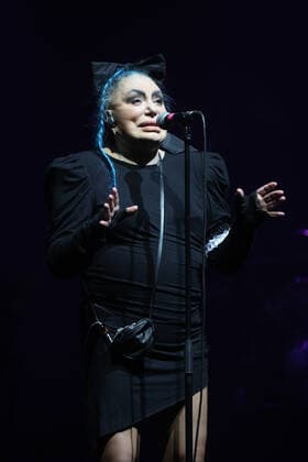 May 3, 2022, Bologna, Italy: 03-05-22 - Bologna - italian singer Loredana Berte tour 2022 Ã¢â‚¬oeManifestoÃ¢â‚¬Â at Teatro Europauditorium - foto: . Bologna Italy Copyright: xMichelexNuccix