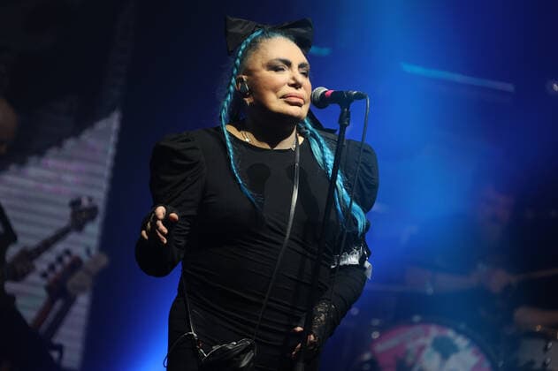 May 3, 2022, Bologna, Italy: 03-05-22 - Bologna - italian singer Loredana Berte tour 2022 Ã¢â‚¬oeManifestoÃ¢â‚¬Â at Teatro Europauditorium - foto: . Bologna Italy Copyright: xMichelexNuccix