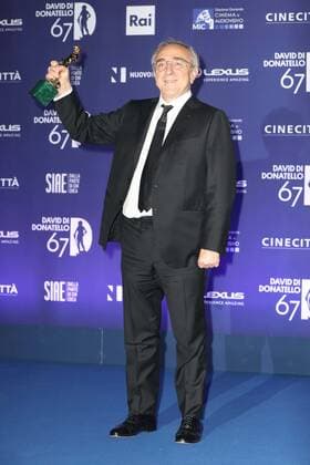 Foto IPP Pizzi Paolo Roma 03-05-2022 cerimonia di consegna del 67 David Di Donatello premio del cinema italiano In foto: Silvio Orlando, miglior attore protagonista Italy Photo Press - World Copyright