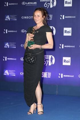 Foto IPP Pizzi Paolo Roma 03-05-2022 cerimonia di consegna del 67 David Di Donatello premio del cinema italiano In foto: Ursula Patzak miglior costume Italy Photo Press - World Copyright
