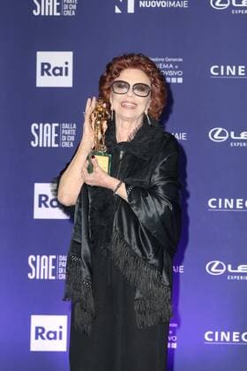 Foto IPP Pizzi Paolo Roma 03-05-2022 cerimonia di consegna del 67 David Di Donatello premio del cinema italiano In foto: Giovanna Ralli, premiata con il David alla carriera Italy Photo Press - World Copyright