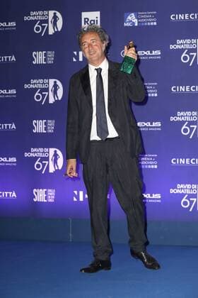 Foto IPP Pizzi Paolo Roma 03-05-2022 cerimonia di consegna del 67 David Di Donatello premio del cinema italiano In foto: Paolo Sorrentino, miglior regia e miglior film Italy Photo Press - World Copyright