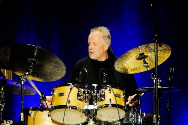 Der deutsche Jazz-Schlagzeuger Wolfgang Haffner beim Klavier-Festival Ruhr 2022 im Oberhausener Ebertbad. The German jazz drummer Wolfgang Haffner at the Klavier-Festival Ruhr 2022 in Oberhausen. Oberhausen NRW DEU;DE;GERMANY;DEUTSCHLAND;ALLEMAGNE