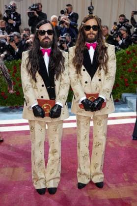 The Met Gala 2022 Celebrating In America: An Anthology Of Fashion NEW YORK, NEW YORK - MAY 02: Alessandro Michele and Jared Leto attend The 2022 Met Gala Celebrating In America: An Anthology of Fashion at The Metropolitan Museum of Art on May 02, 2022 in New York City. New York City United States  Copyright: xJohnxNacionx originalFilename: nacion-the2022m220502_npm7G.jpg