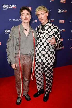 Roman Lochmann und Heiko Lochmann von HE RO beim Bunte New Faces Award Music 2022 im The Reed. Berlin, 05.05.2022