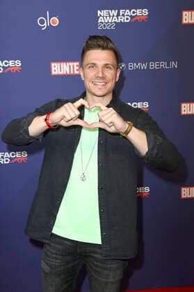 Christian Krömer beim Bunte New Faces Award Music 2022 im The Reed. Berlin, 05.05.2022