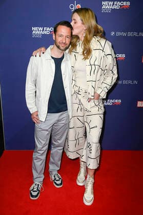 David Wehle und Andrea Gerhard beim Bunte New Faces Award Music 2022 im The Reed. Berlin, 05.05.2022