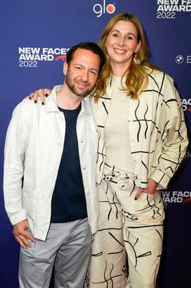 David Wehle und Andrea Gerhard beim Bunte New Faces Award Music 2022 im The Reed. Berlin, 05.05.2022