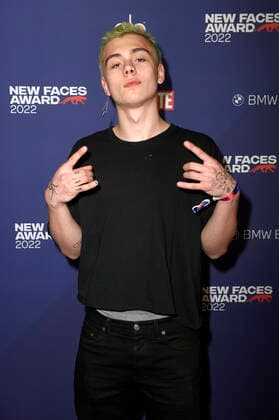 Bevn beim Bunte New Faces Award Music 2022 im The Reed. Berlin, 05.05.2022