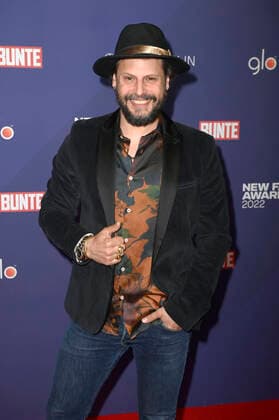 Manuel Cortez beim Bunte New Faces Award Music 2022 im The Reed. Berlin, 05.05.2022
