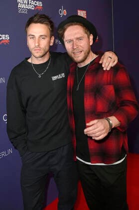 Clueso und Johannes Oerding beim Bunte New Faces Award Music 2022 im The Reed. Berlin, 05.05.2022