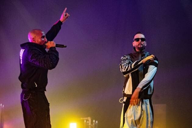 2022-05-06 20:19:13 AMSTERDAM - The Opposites during a performance in the Gashouder. It is the first time since their split in 2014 that they give their own concert. ANP KIPPA PAUL BERGEN netherlands out - belgium out