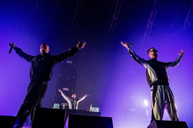 Entertainment Bilder des Tages 2022-05-06 20:18:20 AMSTERDAM - The Opposites during a performance in the Gashouder. It is the first time since their split in 2014 that they give their own concert. ANP KIPPA PAUL BERGEN netherlands out - belgium out